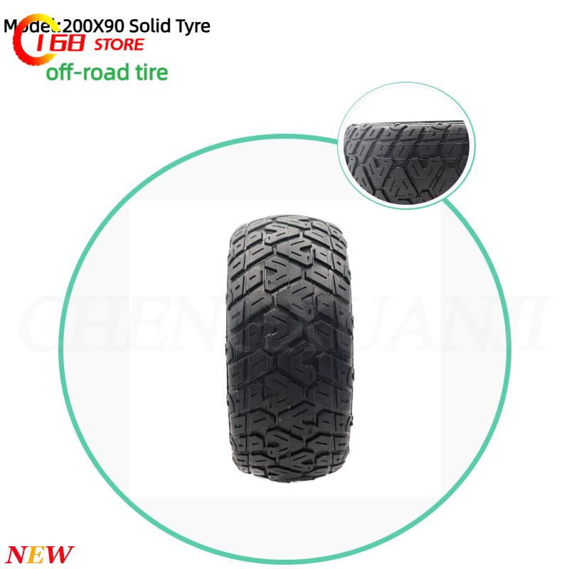 Scooter Tire - Pneumatico Solido 200x90 per Monopattino Elettrico,