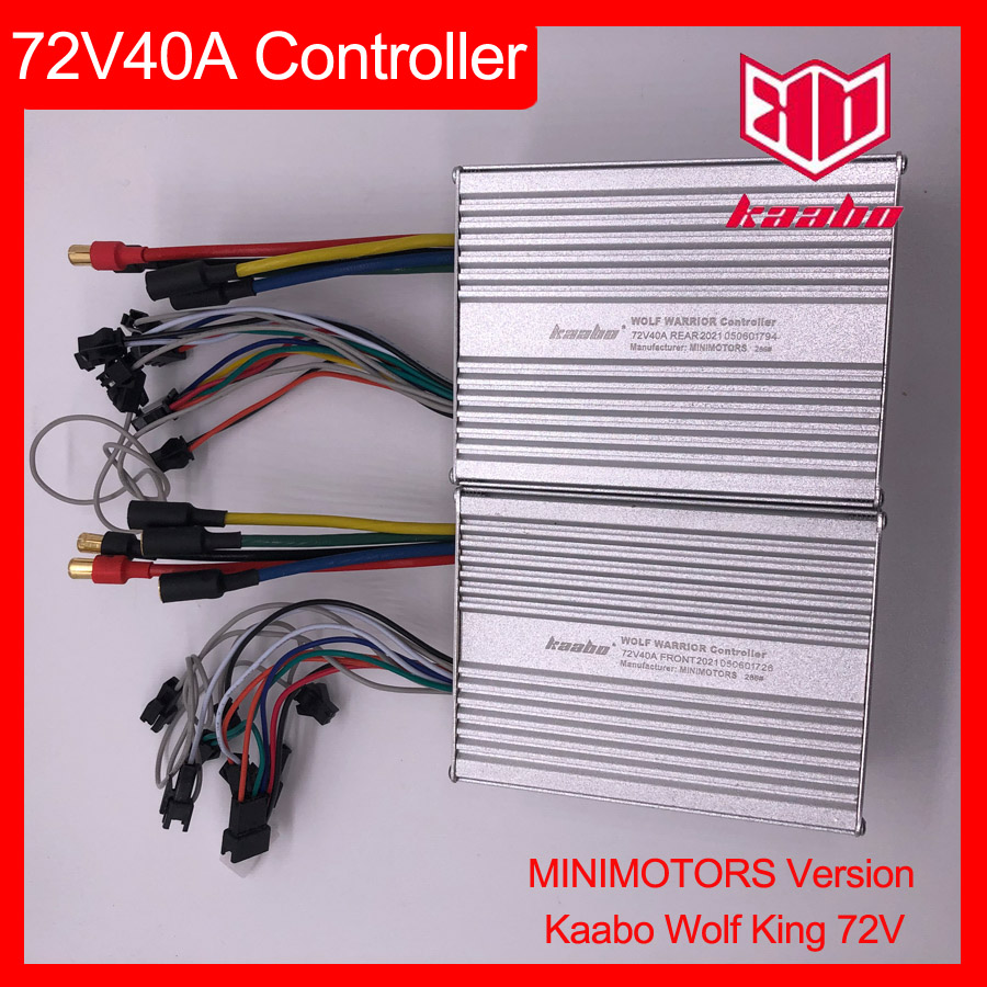 72V 45A Dual Controller - Wolf King 72V 40A Minotori Controller