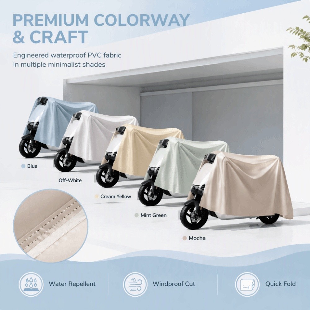 Poncho antipioggia rinforzato, - Electric Scooter Rain Cover recensione e prezzo