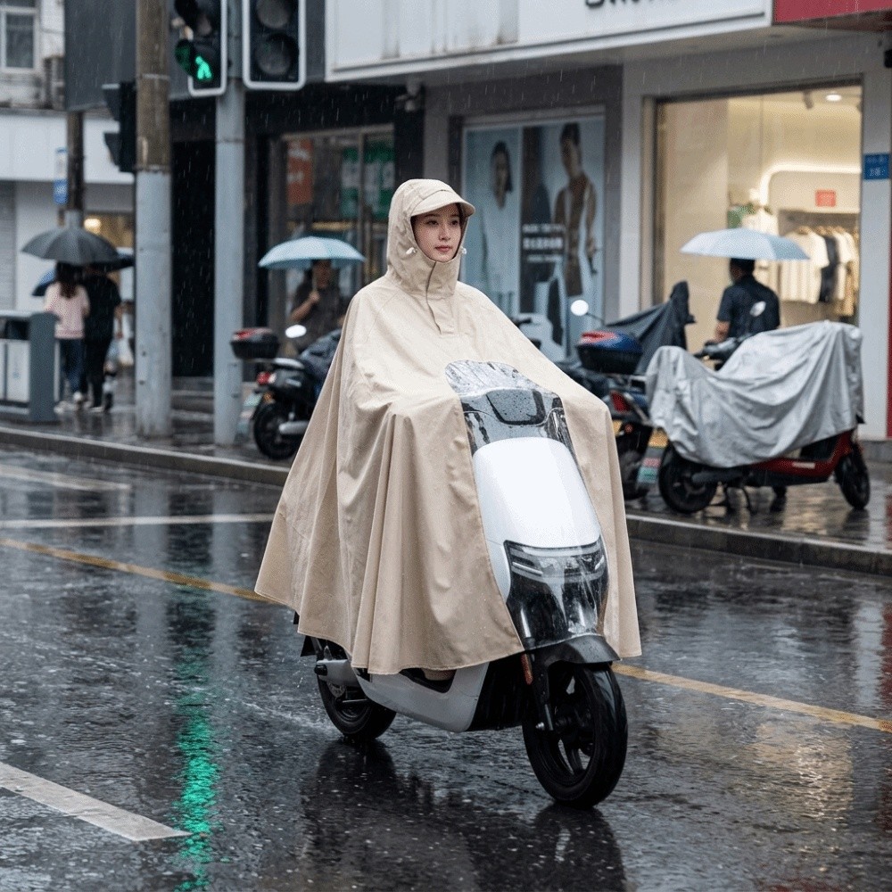 Poncho antipioggia rinforzato, - Electric Scooter Rain Cover recensione e prezzo