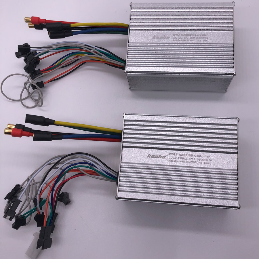 Wolf King 72V 40A Minotori Con - 72V 45A Dual Controller recensione e prezzo